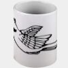 Ringer Mug Black 11oz ON SALE Thumbnail