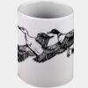 Ringer Mug Black 11oz ON SALE Thumbnail