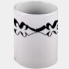 Ringer Mug Black 11oz ON SALE Thumbnail