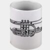 Ringer Mug Black 11oz ON SALE Thumbnail