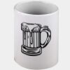 Ringer Mug Black 11oz ON SALE Thumbnail