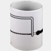 Ringer Mug Black 11oz ON SALE Thumbnail