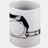 Ringer Mug Black 11oz ON SALE Thumbnail