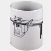 Ringer Mug Black 11oz ON SALE Thumbnail