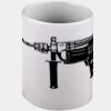 Ringer Mug Black 11oz ON SALE Thumbnail