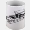 Ringer Mug Black 11oz ON SALE Thumbnail