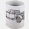 Ringer Mug Black 11oz ON SALE Thumbnail