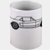 Ringer Mug Black 11oz ON SALE Thumbnail