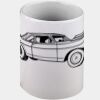 Ringer Mug Black 11oz ON SALE Thumbnail