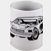 Ringer Mug Black 11oz ON SALE Thumbnail