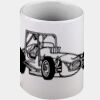 Ringer Mug Black 11oz ON SALE Thumbnail