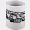 Ringer Mug Black 11oz ON SALE Thumbnail