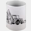 Ringer Mug Black 11oz ON SALE Thumbnail