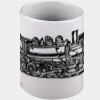 Ringer Mug Black 11oz ON SALE Thumbnail