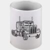 Ringer Mug Black 11oz ON SALE Thumbnail