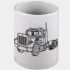 Ringer Mug Black 11oz ON SALE Thumbnail