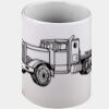 Ringer Mug Black 11oz ON SALE Thumbnail