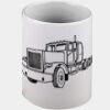 Ringer Mug Black 11oz ON SALE Thumbnail