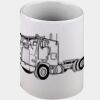 Ringer Mug Black 11oz ON SALE Thumbnail