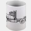 Ringer Mug Black 11oz ON SALE Thumbnail