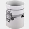 Ringer Mug Black 11oz ON SALE Thumbnail