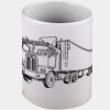 Ringer Mug Black 11oz ON SALE Thumbnail