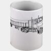 Ringer Mug Black 11oz ON SALE Thumbnail