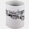 Ringer Mug Black 11oz ON SALE Thumbnail