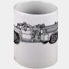 Ringer Mug Black 11oz ON SALE Thumbnail