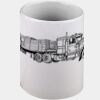 Ringer Mug Black 11oz ON SALE Thumbnail