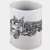 Ringer Mug Black 11oz ON SALE Thumbnail