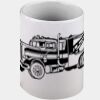 Ringer Mug Black 11oz ON SALE Thumbnail