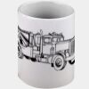 Ringer Mug Black 11oz ON SALE Thumbnail