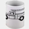 Ringer Mug Black 11oz ON SALE Thumbnail