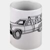 Ringer Mug Black 11oz ON SALE Thumbnail