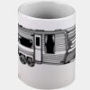 Ringer Mug Black 11oz ON SALE Thumbnail