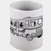 Ringer Mug Black 11oz ON SALE Thumbnail