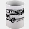 Ringer Mug Black 11oz ON SALE Thumbnail