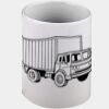 Ringer Mug Black 11oz ON SALE Thumbnail