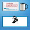 Black Mug with White Panel Thumbnail