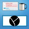 Black Mug with White Panel Thumbnail