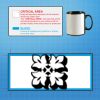 Black Mug with White Panel Thumbnail