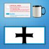 Black Mug with White Panel Thumbnail