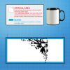 Black Mug with White Panel Thumbnail