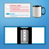 Black Mug with White Panel Thumbnail