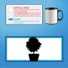 Black Mug with White Panel Thumbnail