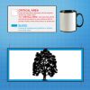 Black Mug with White Panel Thumbnail