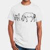 Cotton Mens T-Shirt White Only S to 5XL ON SALE! Thumbnail