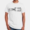 Cotton Mens T-Shirt White Only S to 5XL ON SALE! Thumbnail