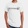 Cotton Mens T-Shirt White Only S to 5XL ON SALE! Thumbnail